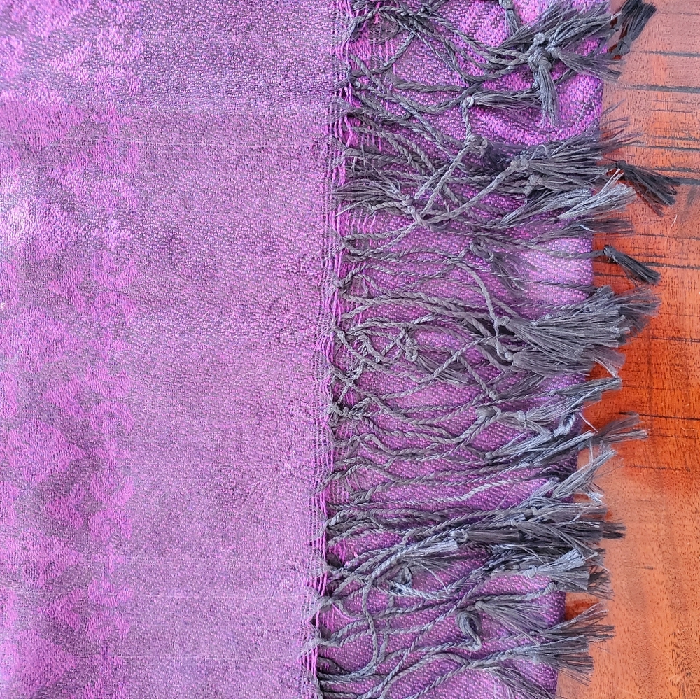 Cashmere Scarf From Jerusalem With Matching Leather Gloves